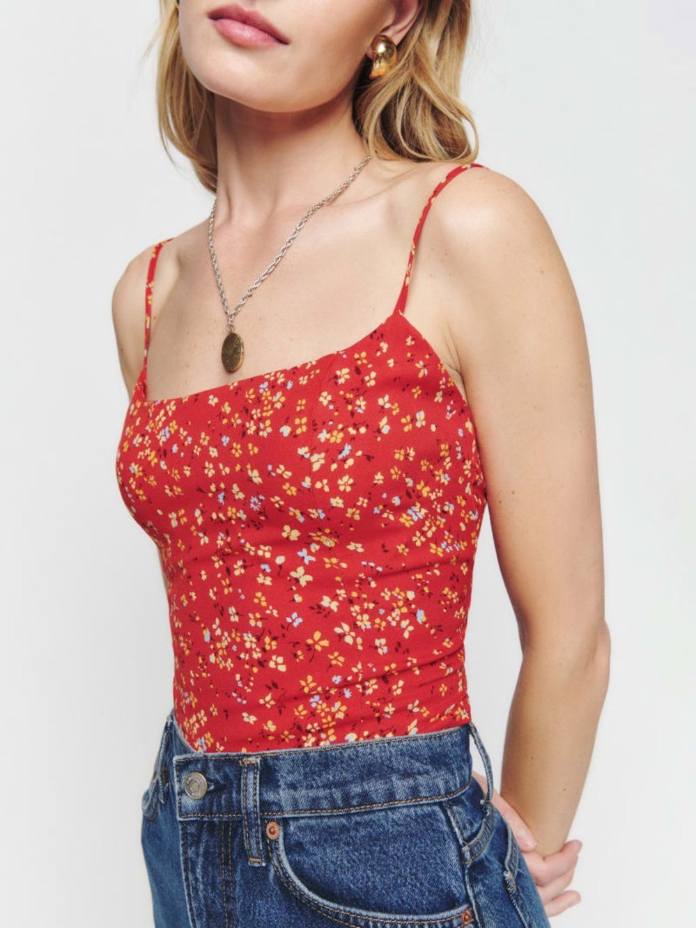Reformation Harley Top Size 4